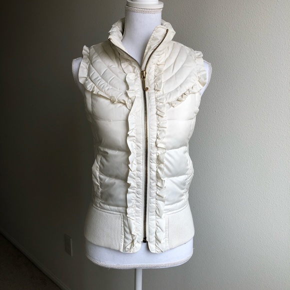 ⛔️SOLD⛔️Juicy Couture ruffle puffer vest - Picture 2 of 7